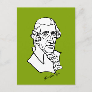 Franz Joseph Haydn Postcard