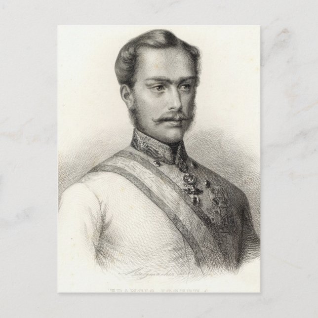 Franz Joseph I, Emperor of Austria 2 Postcard (Front)