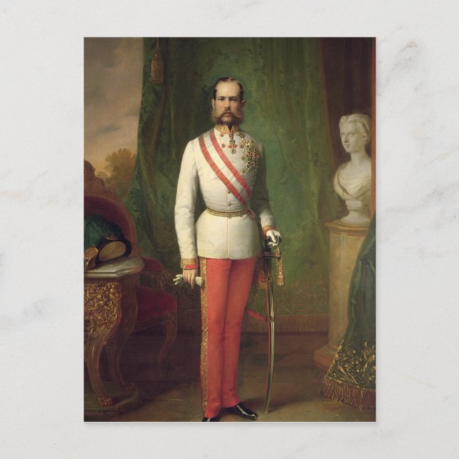 Franz Joseph I Postcard (Front)