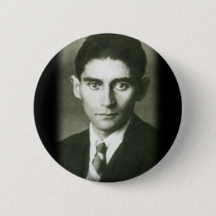 franz kafka 2 inch round button