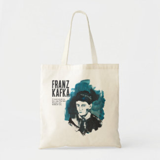 Franz Kafka Portrait with custom text | Booklovers Tote Bag