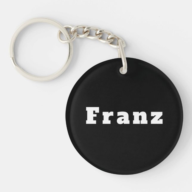Franz Keychain (Front)