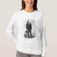 Franz Liszt (1811-86) 1856 (litho) (b/w photo)