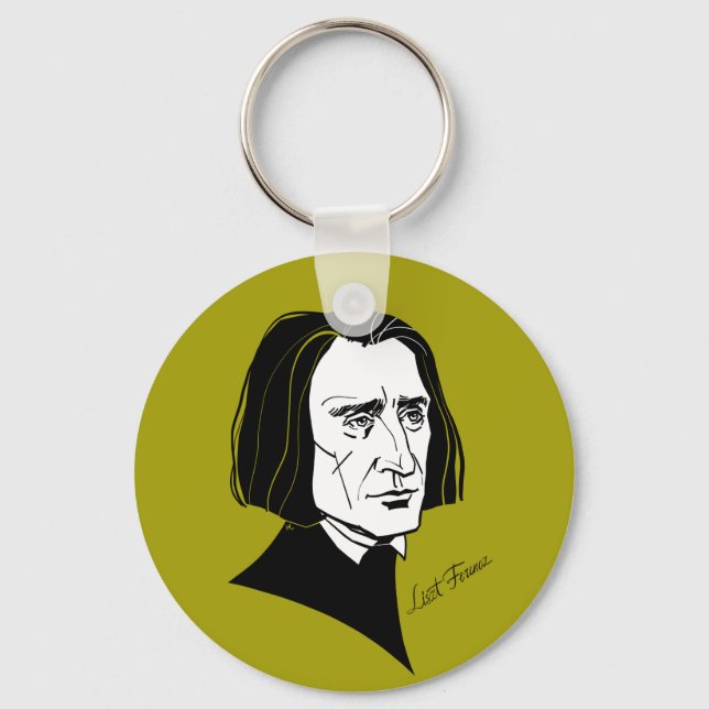 Franz Liszt Keychain (Front)