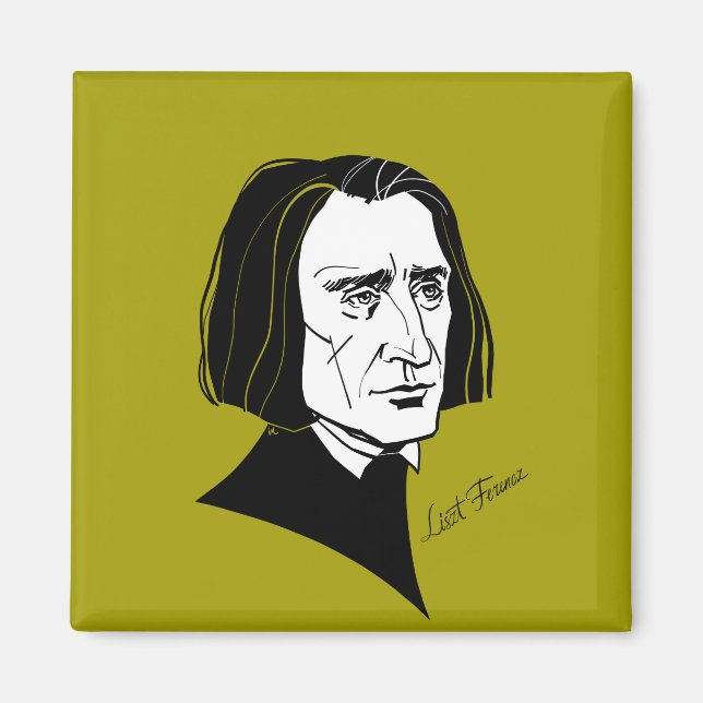Franz Liszt Magnet (Front)