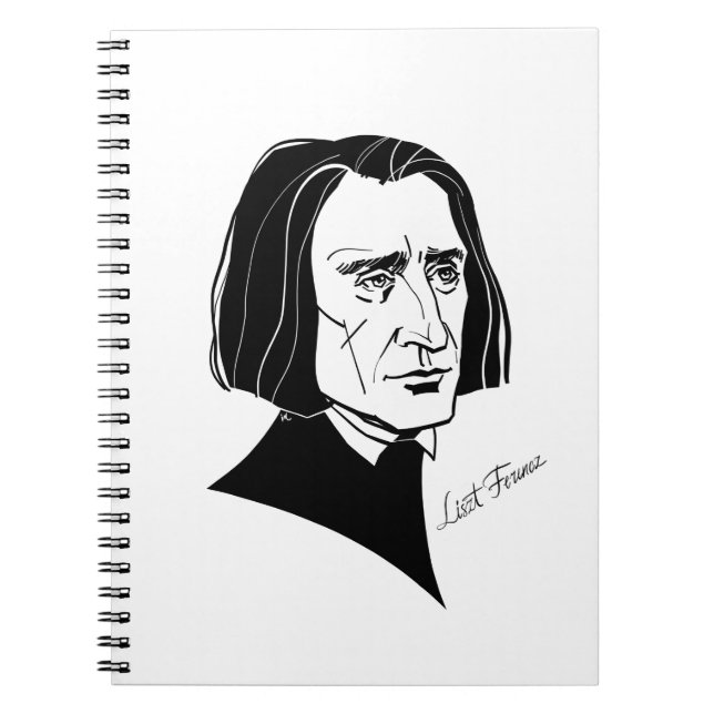 Franz Liszt Notebook (Front)