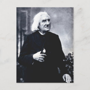 Franz Liszt Postcard