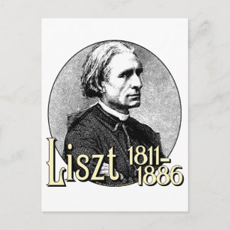 Franz Liszt Postcard