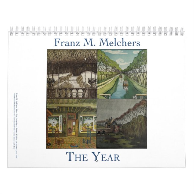 Franz M. Melchers' The Year Calendar (Cover)