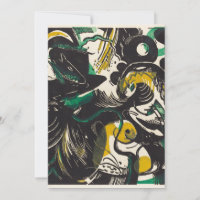 Franz Marc Abstract Genesis II Expressionism Art