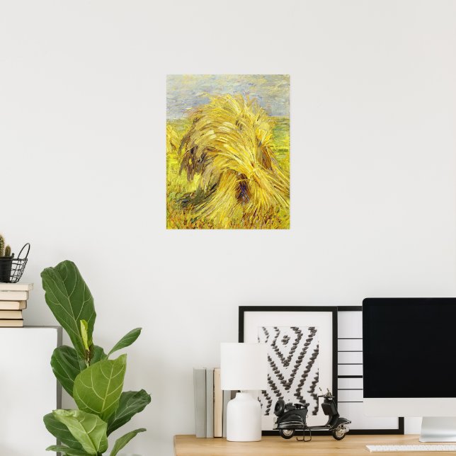 Franz Marc artwork, Sheaf of Grain, Poster (Home Office)