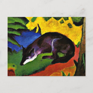 Franz Marc - Blue Fox Postcard