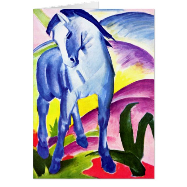 Franz Marc - Blue Horse I (Front)
