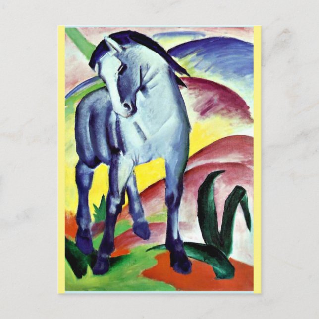 Franz Marc - Blue Horse I Postcard (Front)
