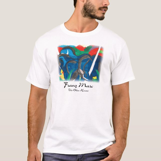 Franz Marc - Blue Horses T-Shirt (Front)
