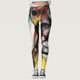 Franz Marc Caliban  Famous Painting Women's Leggings
