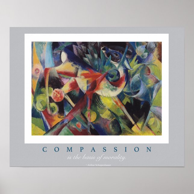 Franz Marc Compassion Poster - Archival (Front)
