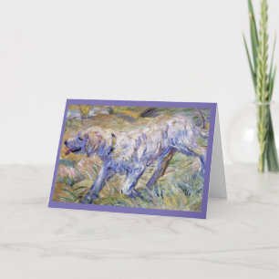 Franz Marc, Fine Art, Siberian Dog  Card