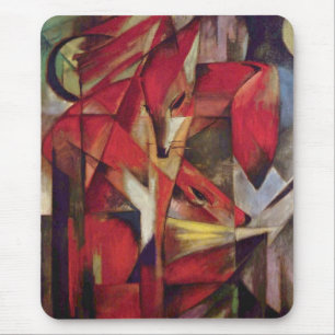 Franz Marc - Foxes Mouse Pad