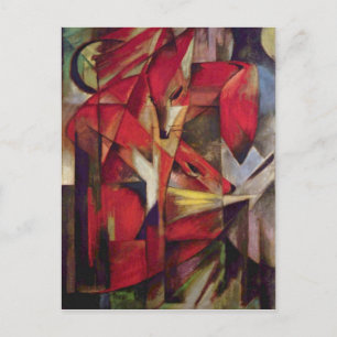 Franz Marc - Foxes Postcard