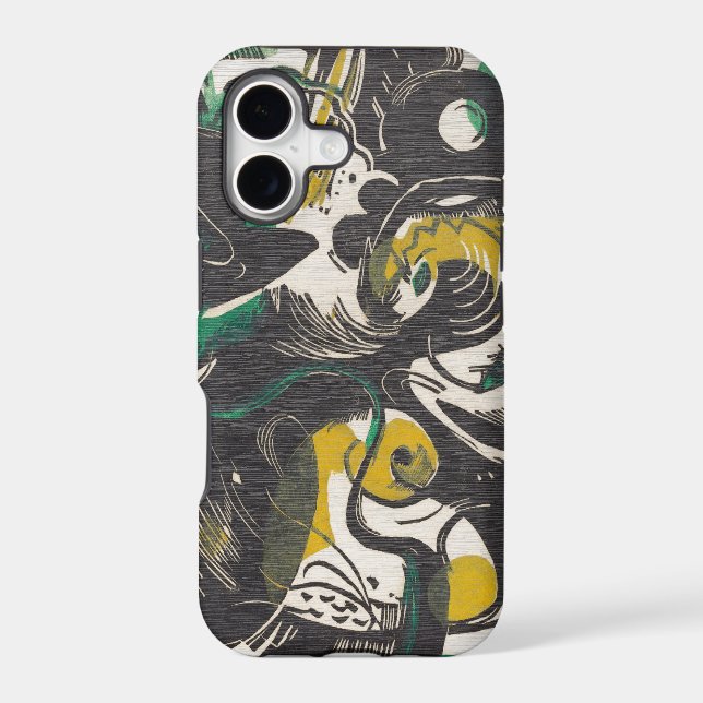 Franz Marc Genesis II Tough iPhone Case (Back)