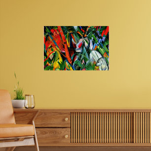 Franz Marc - In the Rain - 1912 Poster