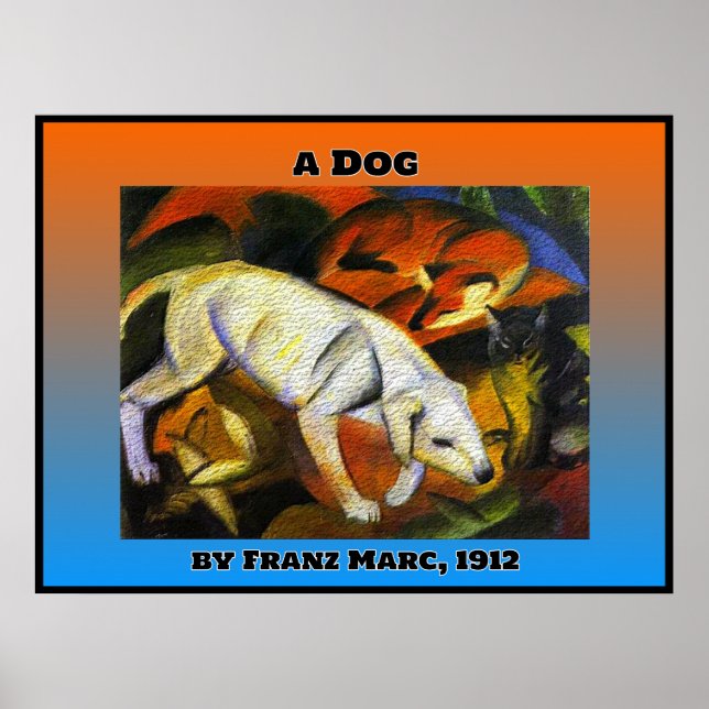 Franz Marc Poster (Front)