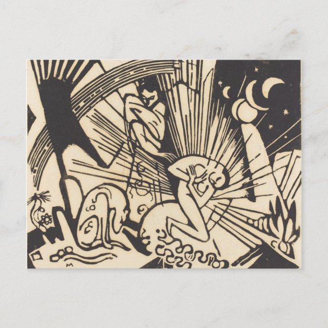 Franz Marc | Reconciliation Versoehnung Postcard (Front)
