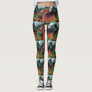 Franz Marc Red Deer Famous Painting Women's Leggings