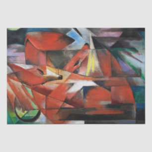 Franz Marc The Foxes (1913) Tissue Paper