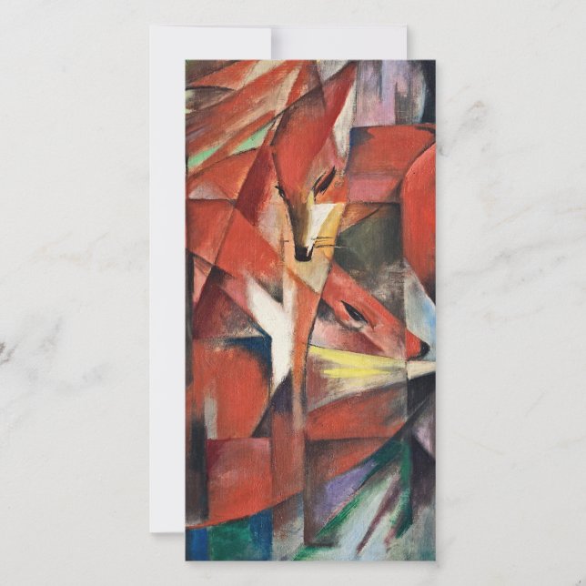 Franz Marc - The Foxes Holiday Card (Front)