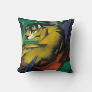 Franz Marc The Tiger Throw Pillow