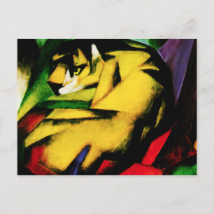 Franz Marc Tiger Postcard