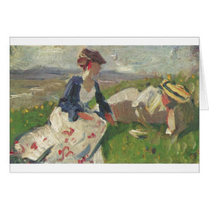 Franz Marc - Two Women on Mountain 1906 Female