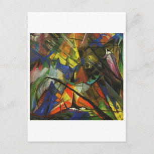 Franz Marc - Tyrol Tirol 1914 Oil Canvas Light Orb Postcard