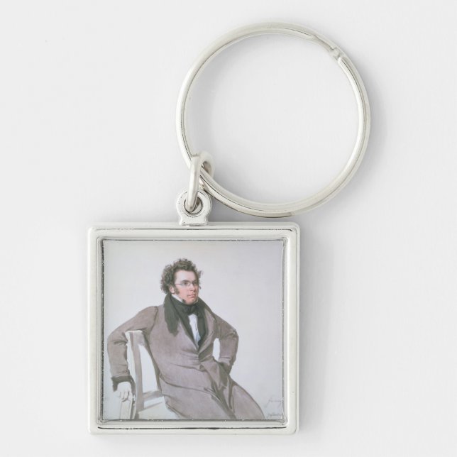 Franz Schubert , 1825 Keychain (Front)