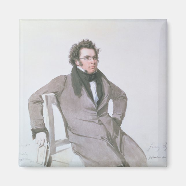 Franz Schubert , 1825 Magnet (Front)
