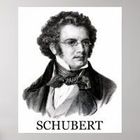 Franz Schubert, black