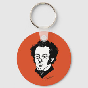 Franz Schubert Keychain