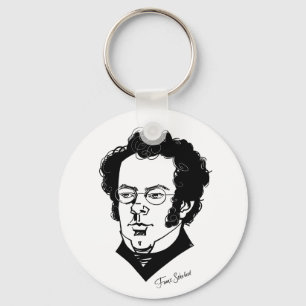 Franz Schubert Keychain