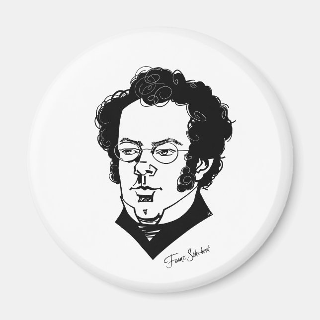Franz Schubert Magnet (Front)