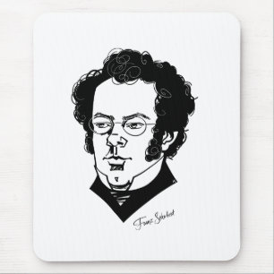Franz Schubert Mouse Pad