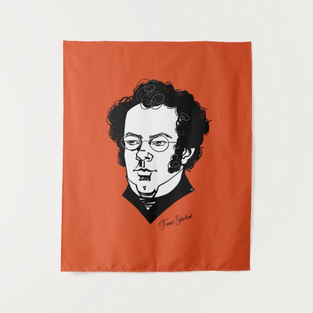 Franz Schubert Tapestry (Front)