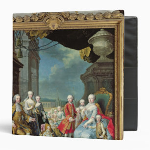 Franz Stephan I with his wife Marie-Therese Binder