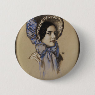 Franz Stuck Art 2 Inch Round Button