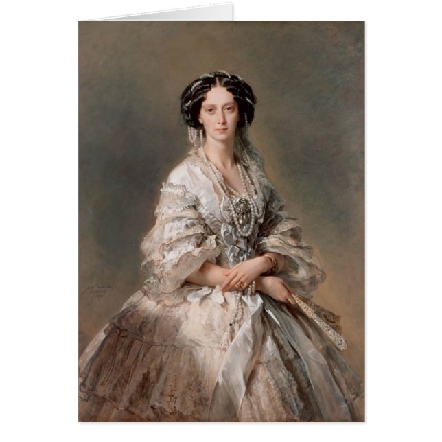 Franz Winterhalter- Portrait of Empress Maria (Front)