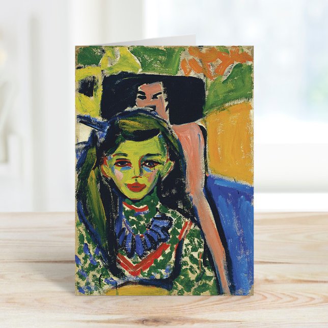 Fränzi | Ernst Ludwig Kirchner Card (Creator Uploaded)