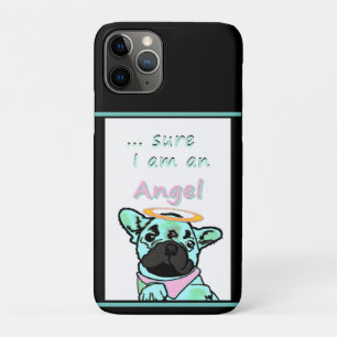 Französische Bulldogge Angel iPhone 11 Pro Case