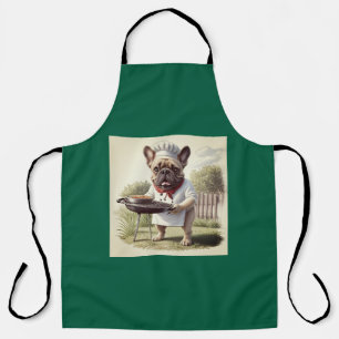 französische Bulldogge der Grillmeister Apron