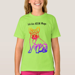 französische Bulldogge ich bin kein Mops T-Shirt
